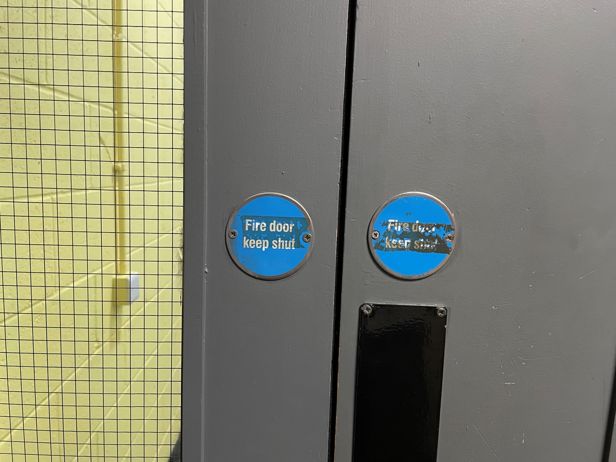 Fire door surveys circle fire and electrical